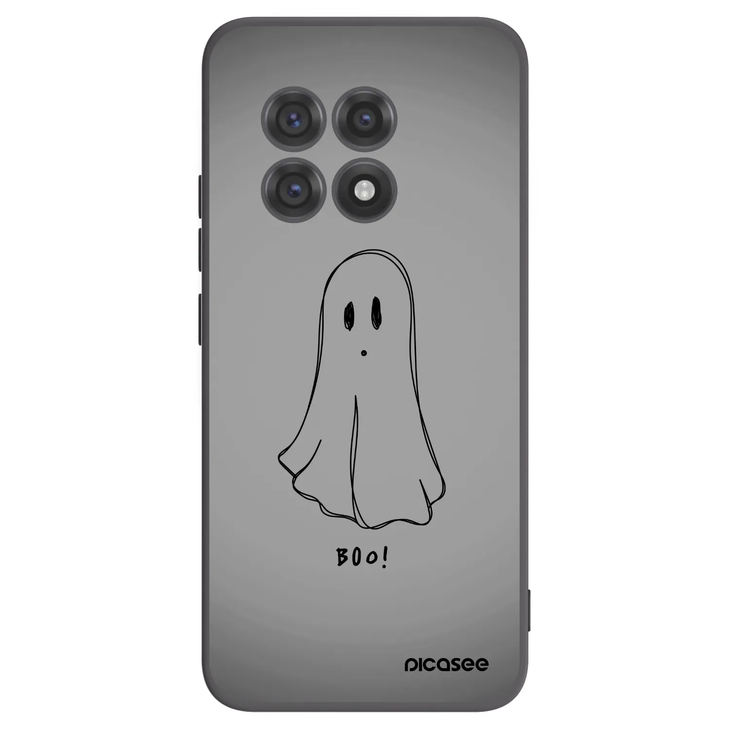 Picasee silikónový čierny obal pre OnePlus 13R 5G - Ghost