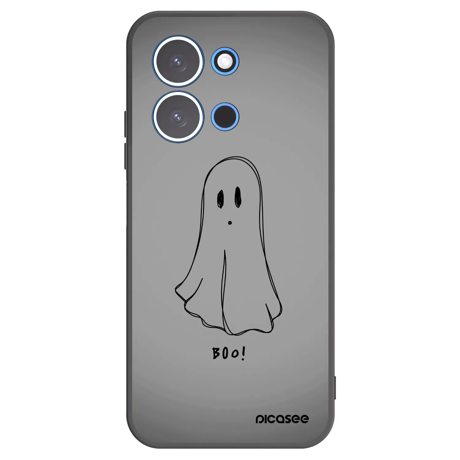 Picasee silikónový čierny obal pre Xiaomi Redmi 15C 4G - Ghost