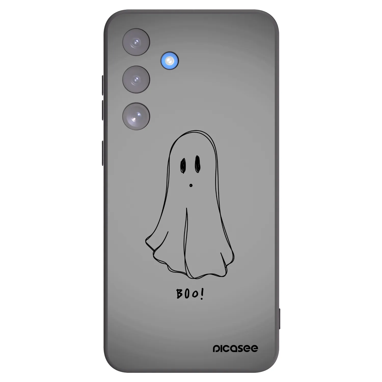 Picasee silikónový čierny obal pre Samsung Galaxy S25 FE 5G - Ghost