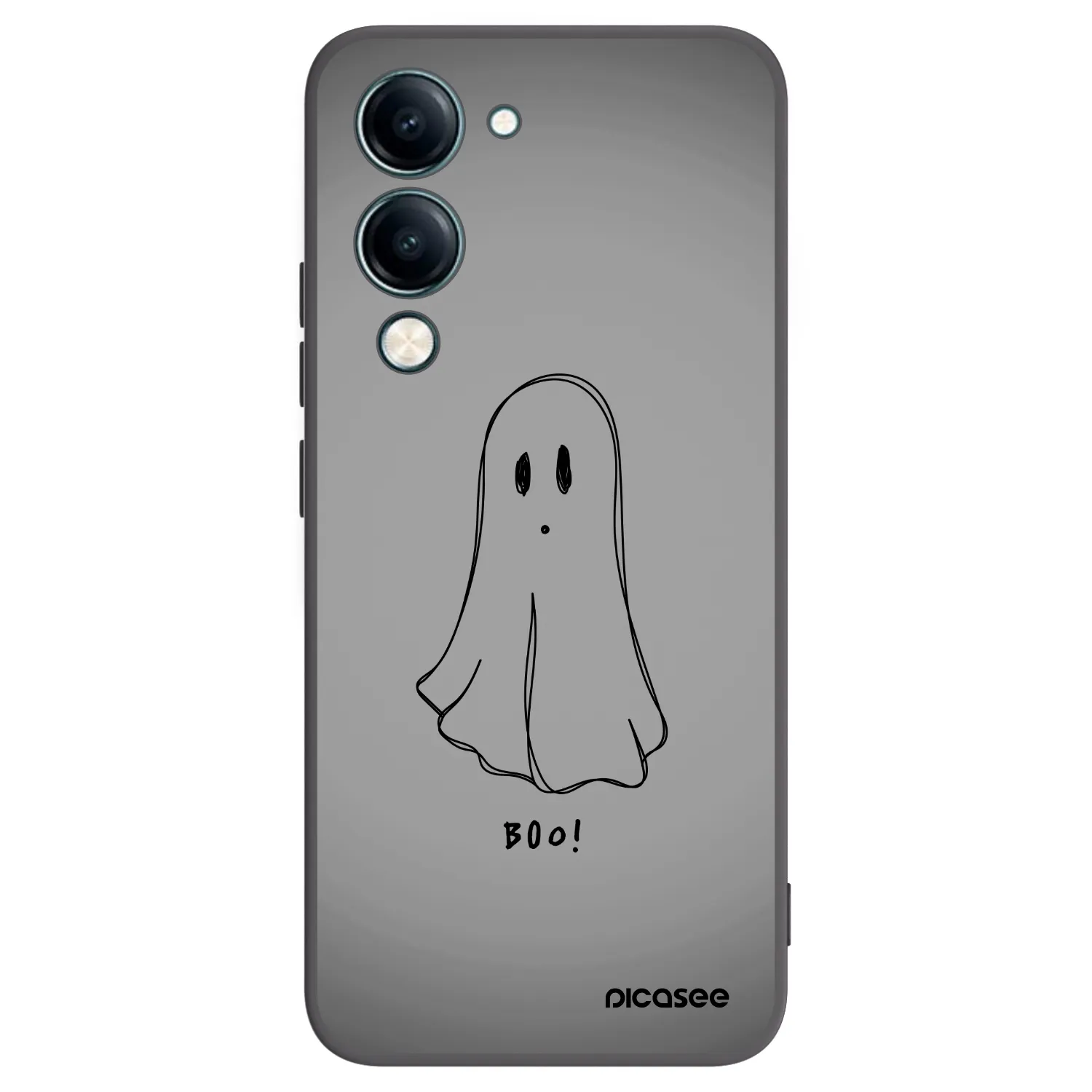 Picasee silikónový čierny obal pre Vivo Y29s 5G - Ghost