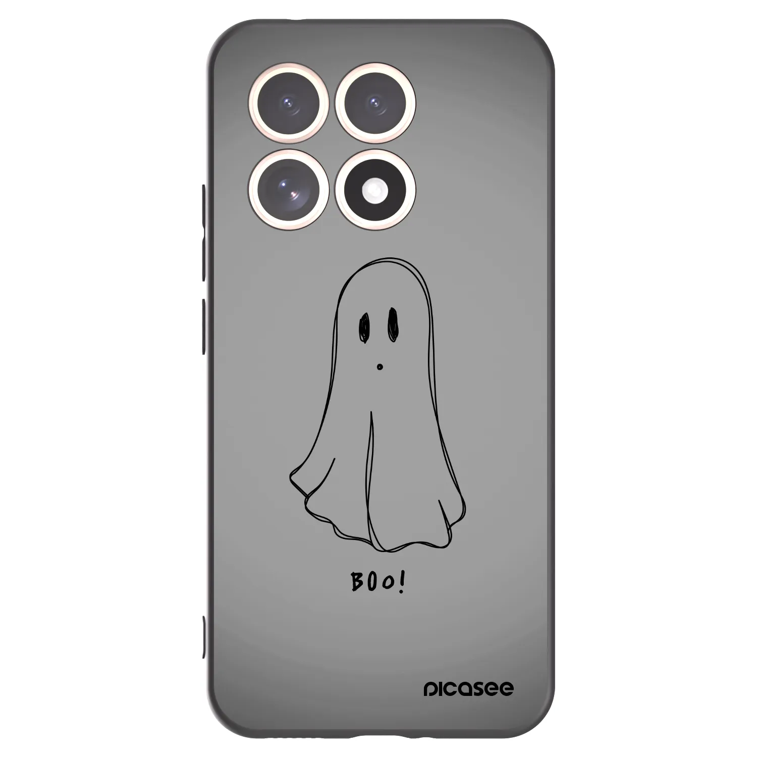Picasee silikónový čierny obal pre Xiaomi 15T - Ghost