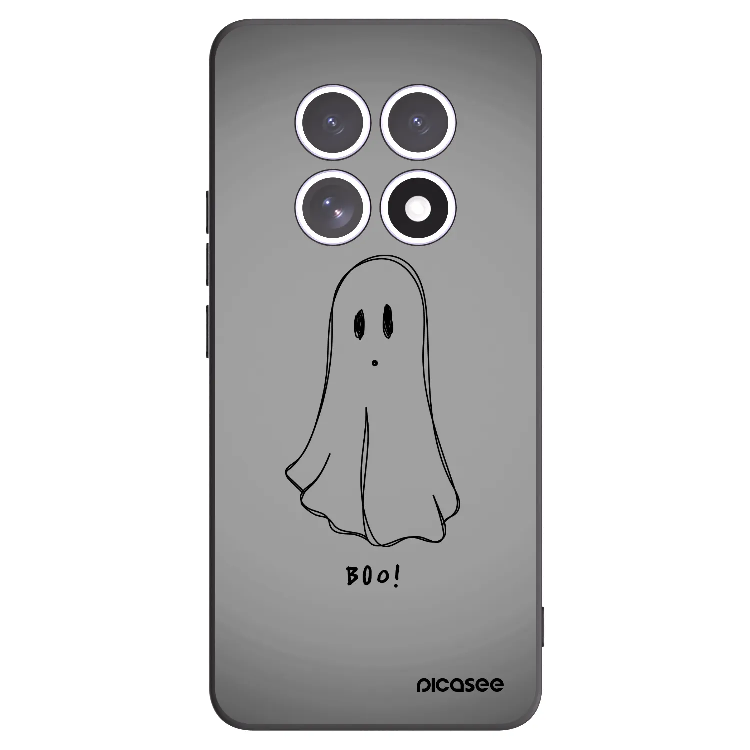 Picasee silikónový čierny obal pre Xiaomi Redmi Note 15 4G - Ghost