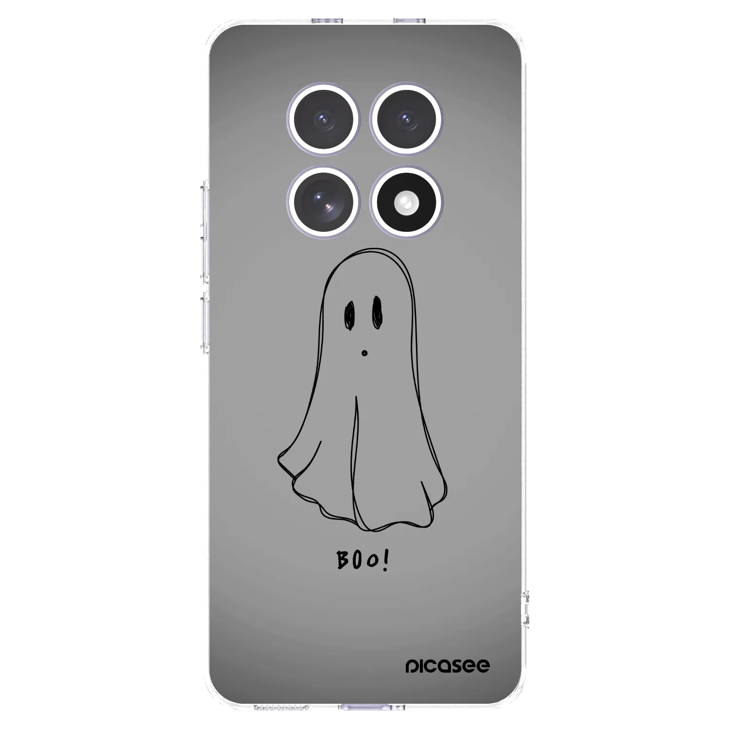 Picasee silikónový prehľadný obal pre Xiaomi Redmi Note 15 4G - Ghost