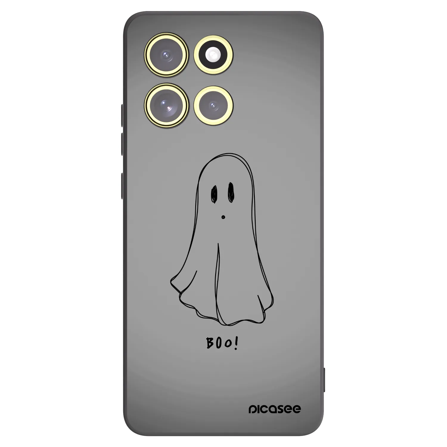 Picasee silikónový čierny obal pre Motorola Moto G86 Power 5G - Ghost