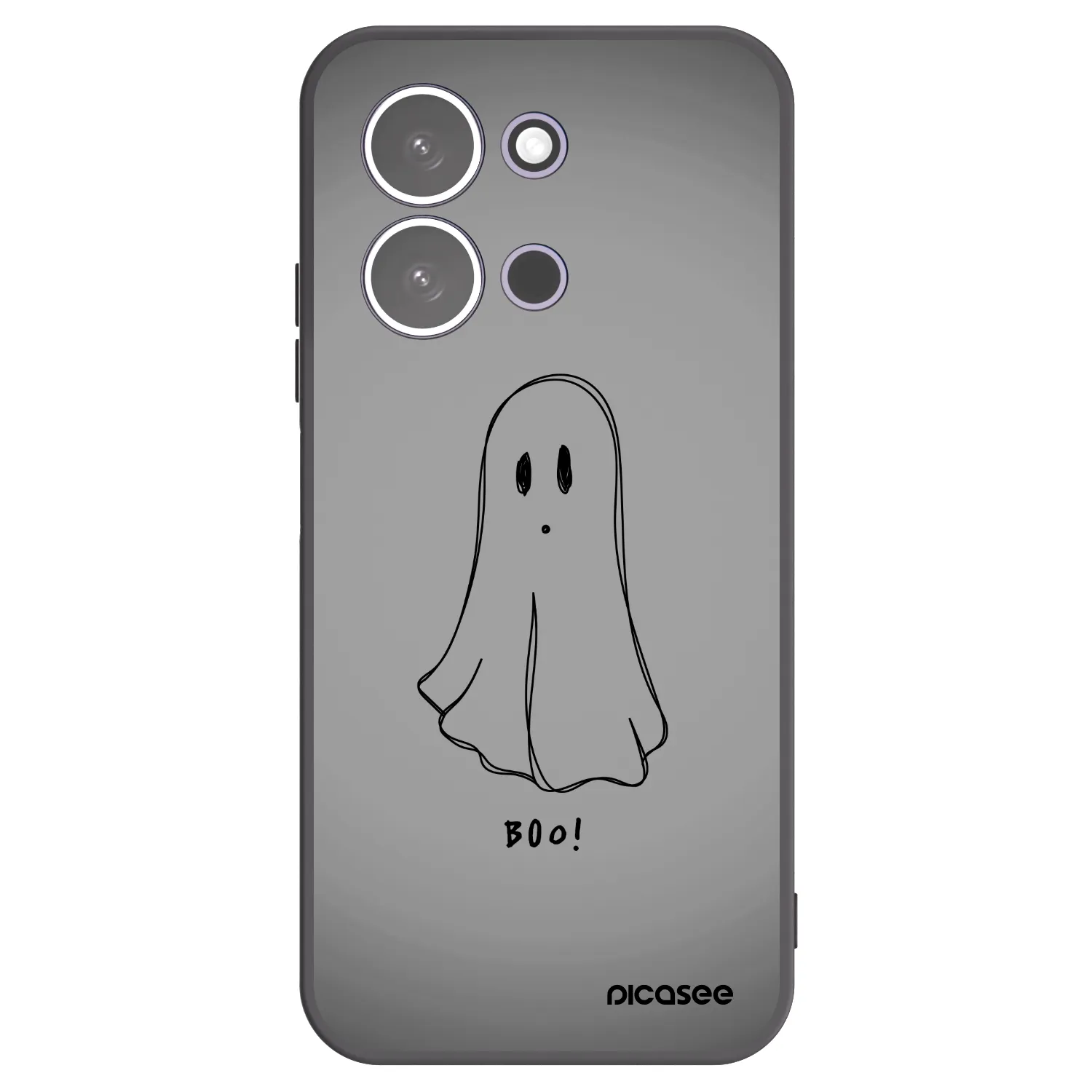 Picasee silikónový čierny obal pre Xiaomi Redmi 15C 5G - Ghost