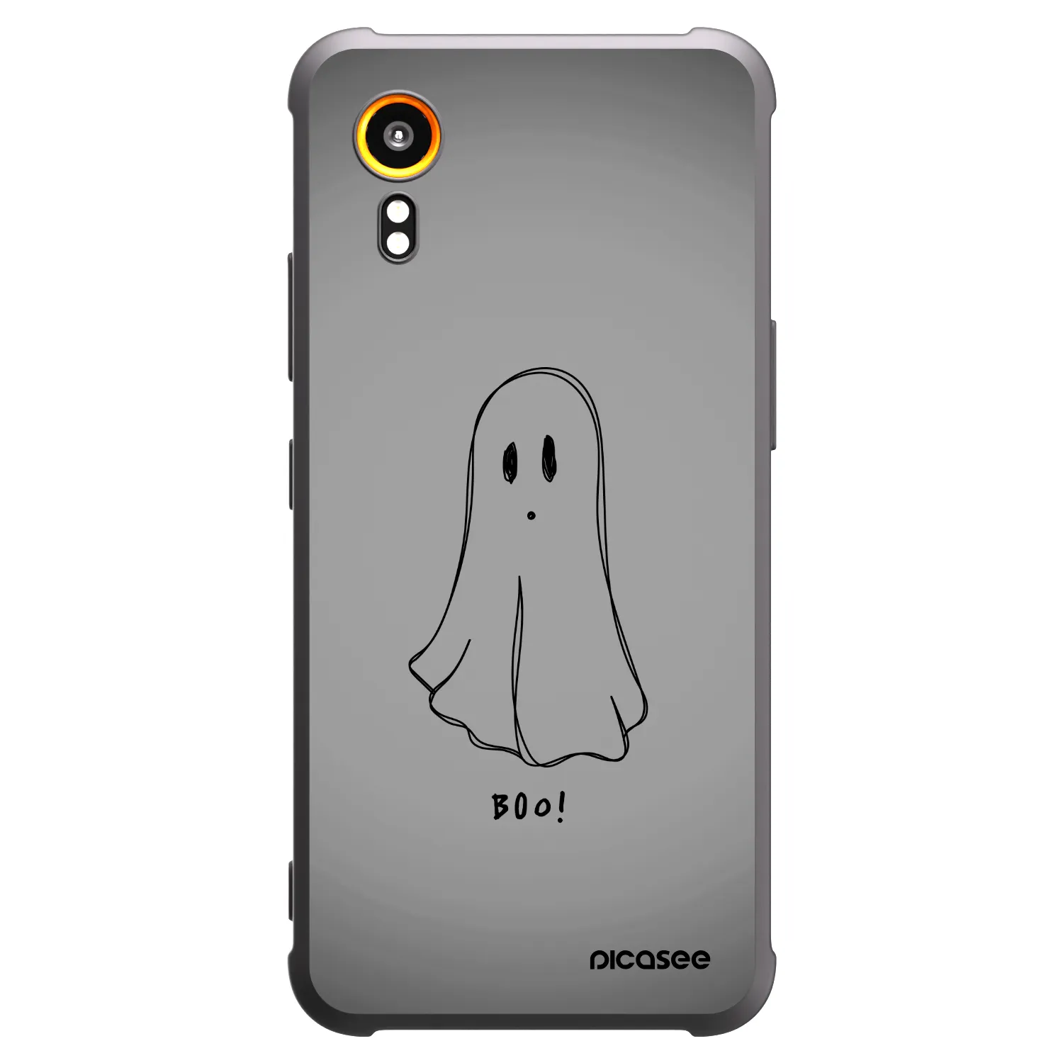 Picasee silikónový čierny obal pre Samsung Galaxy XCover 7 - Ghost