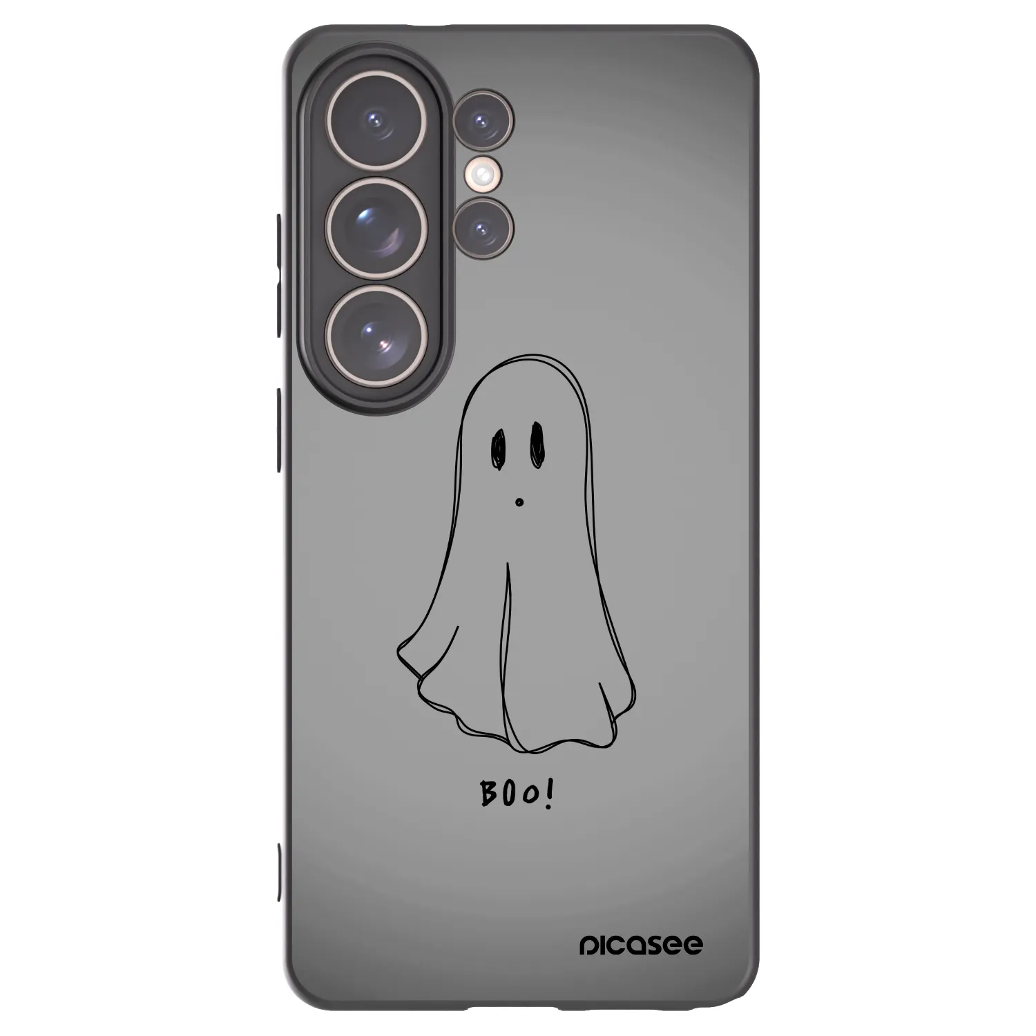 Picasee silikónový čierny obal pre Samsung Galaxy S26 Ultra - Ghost
