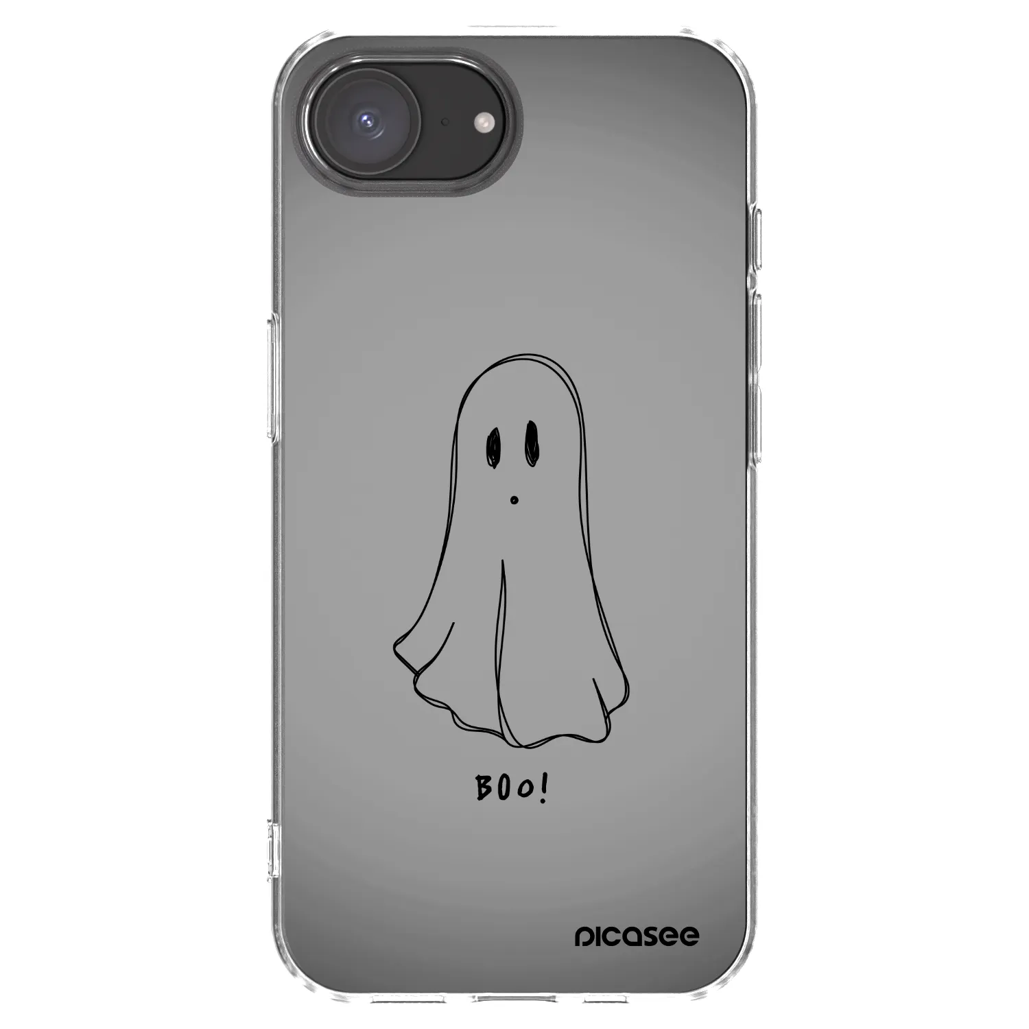 Picasee silikónový prehľadný obal pre Apple iPhone 17e - Ghost