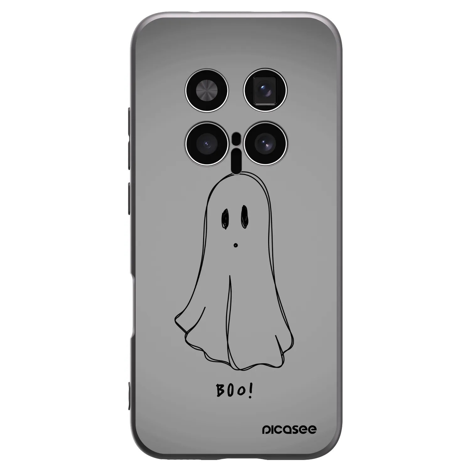Picasee silikónový čierny obal pre Honor Magic8 Pro 5G - Ghost