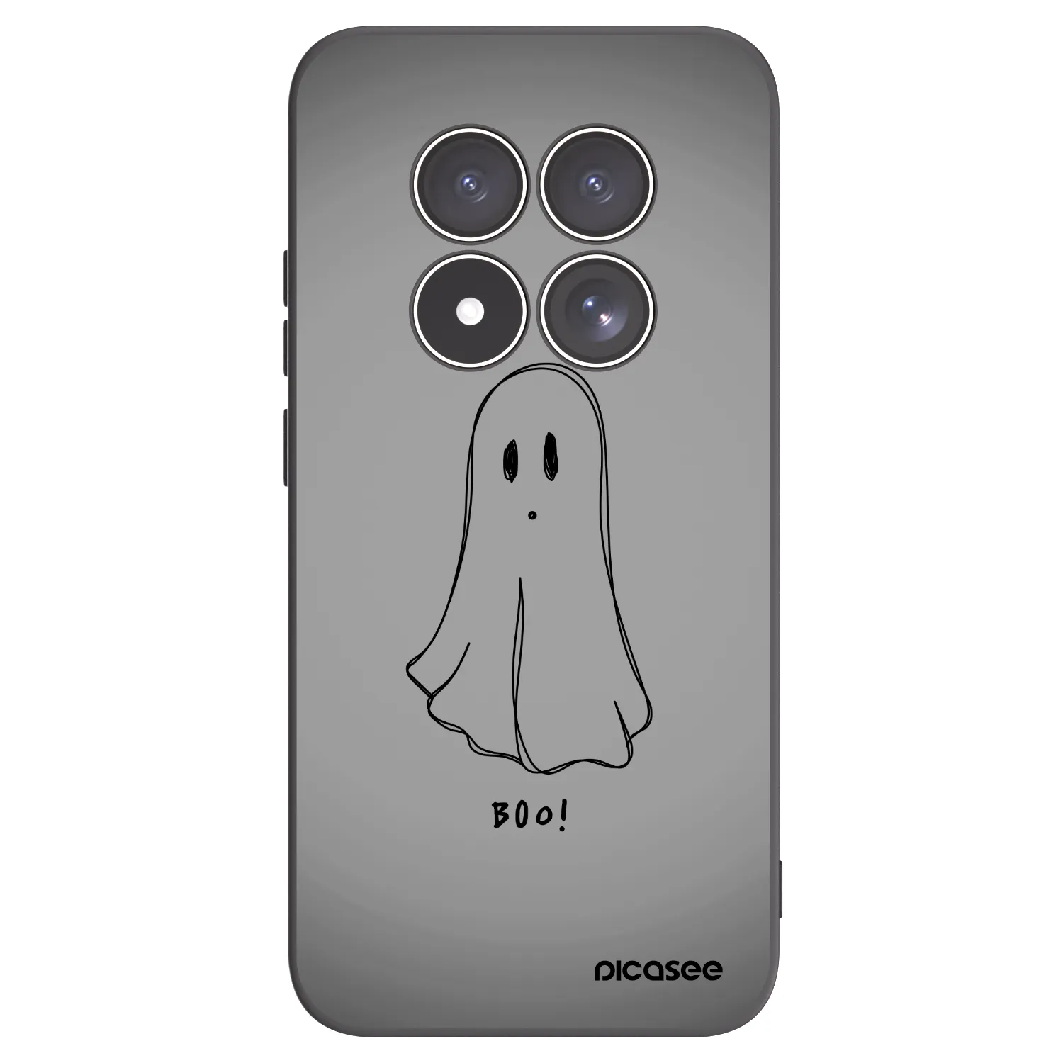 Picasee silikónový čierny obal pre Xiaomi Redmi Note 15 Pro 5G - Ghost