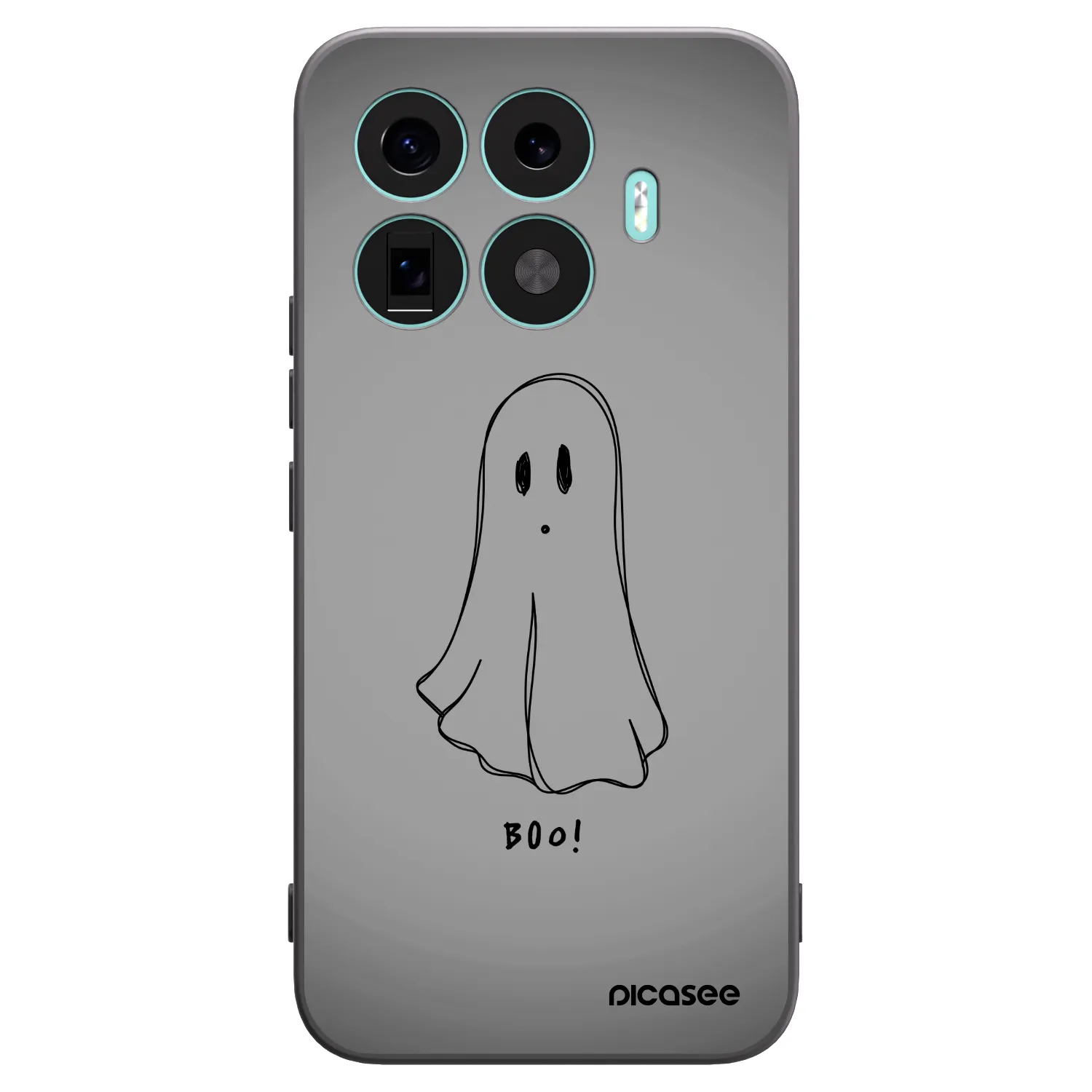 Picasee silikónový čierny obal pre Xiaomi 17T Pro - Ghost
