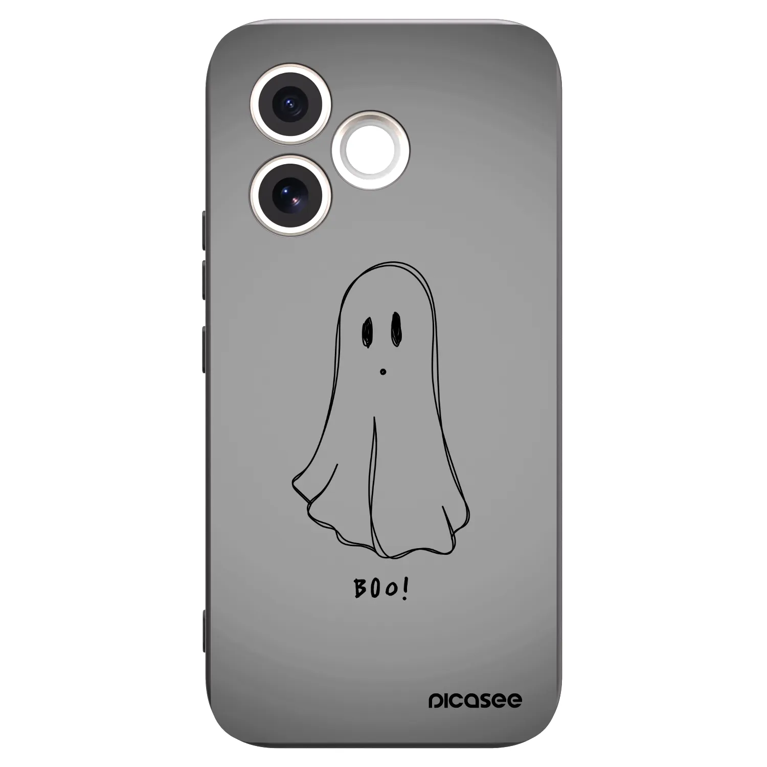 Picasee silikónový čierny obal pre Honor 600 Lite - Ghost