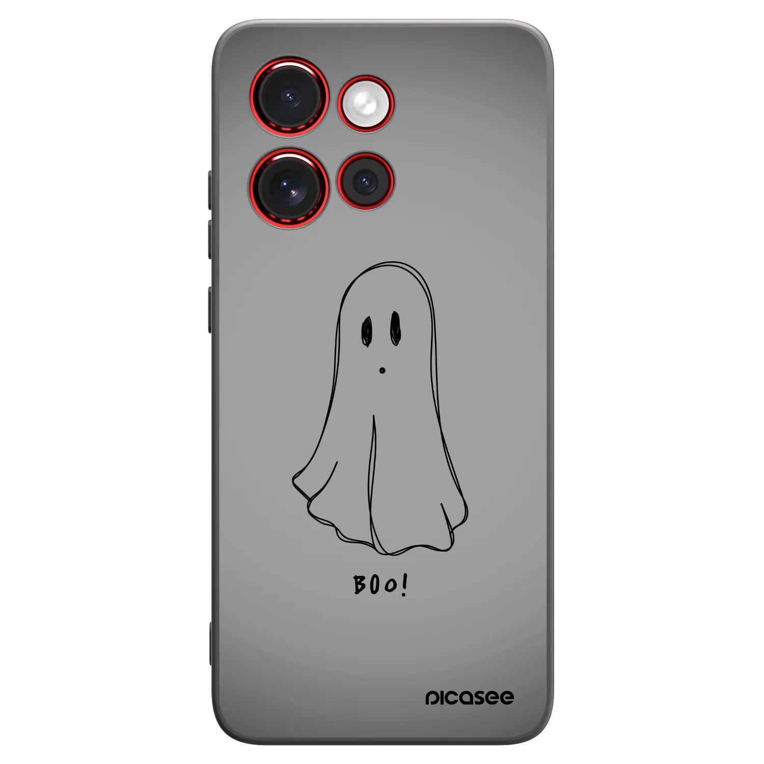 Picasee silikónový čierny obal pre Motorola Edge 60 Neo 5G - Ghost
