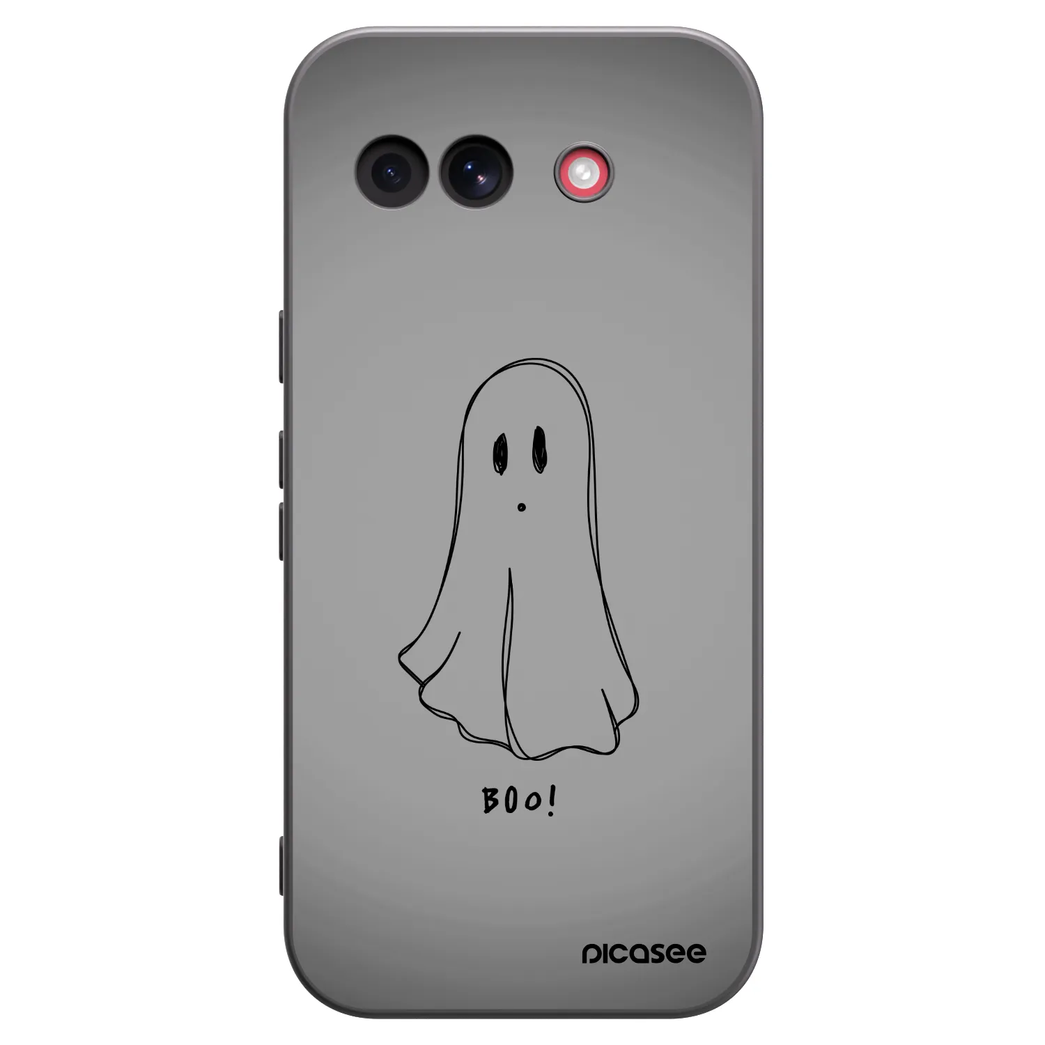Picasee silikónový čierny obal pre Google Pixel 10a - Ghost