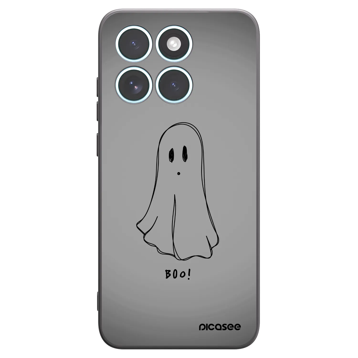 Picasee silikónový čierny obal pre Motorola Edge 70 Fusion - Ghost