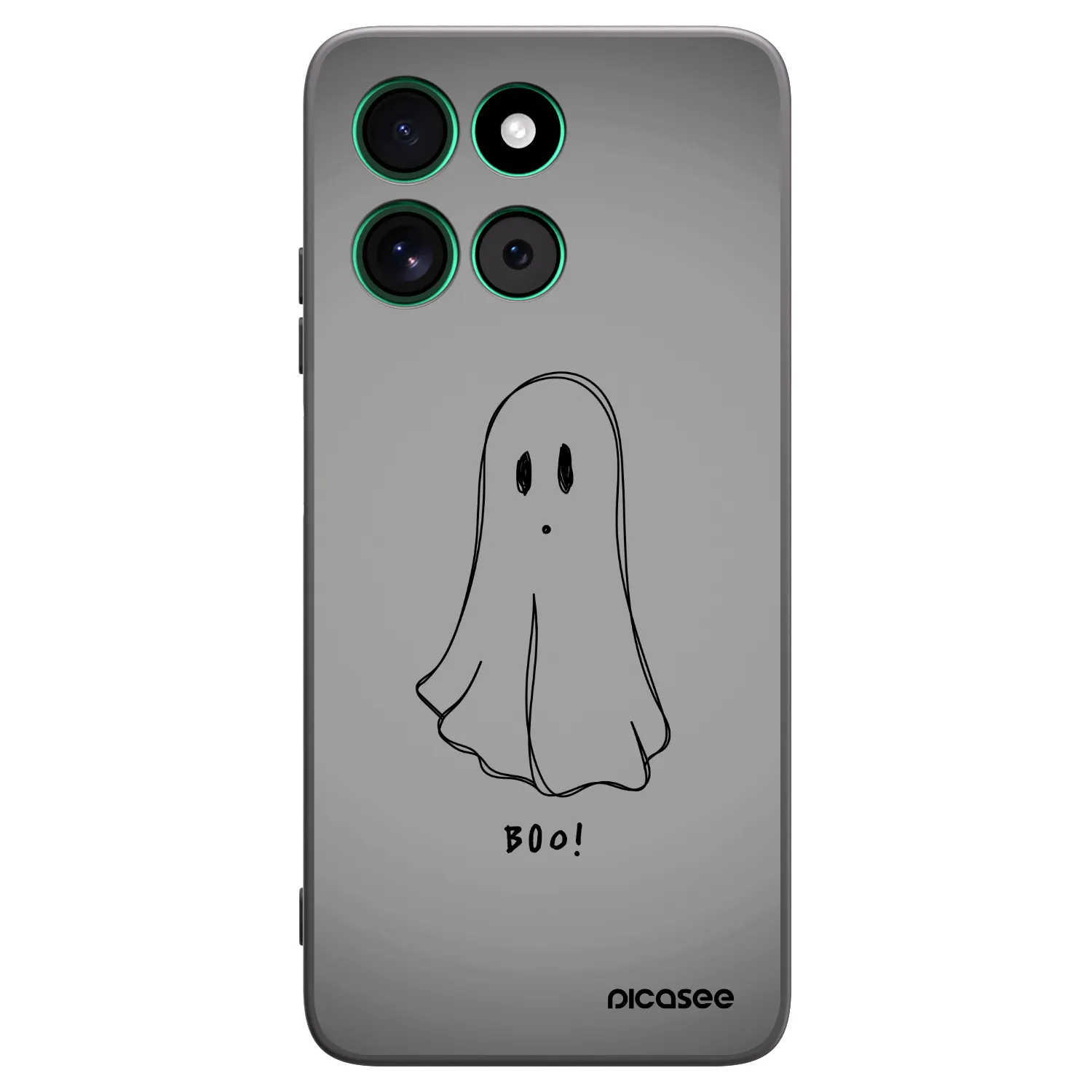 Picasee silikónový čierny obal pre Motorola Moto G57 Power - Ghost