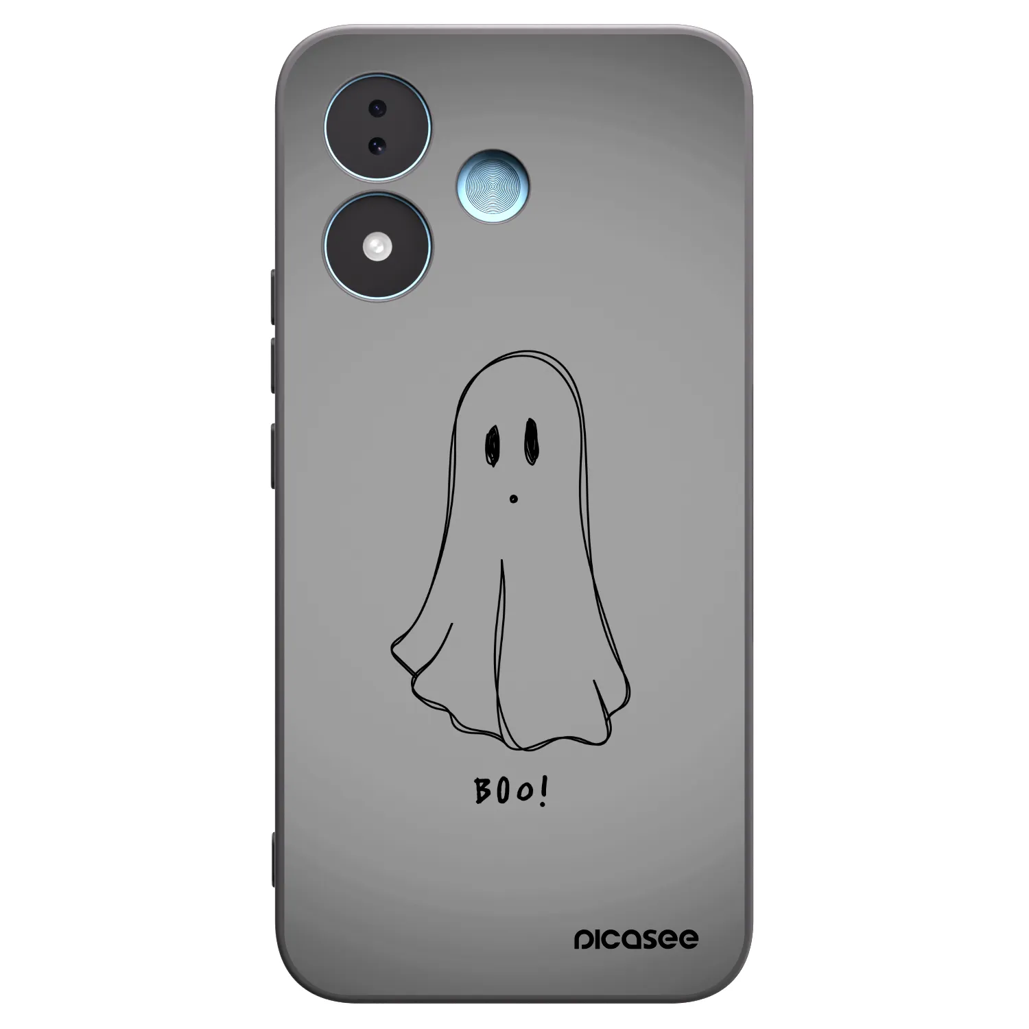 Picasee silikónový čierny obal pre Xiaomi Redmi Note 17 5G - Ghost