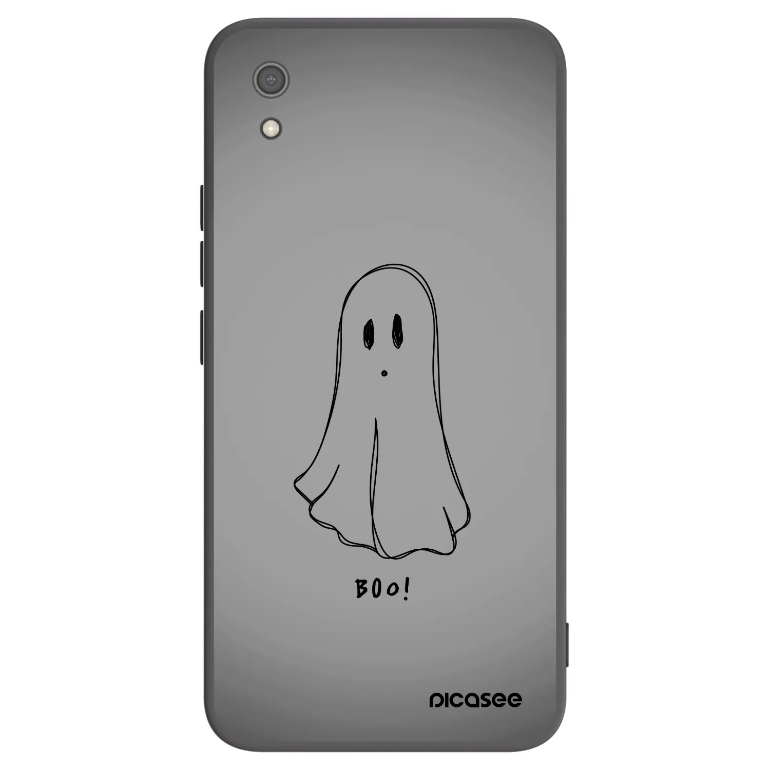Picasee silikónový čierny obal pre Xiaomi Redmi 7A - Ghost