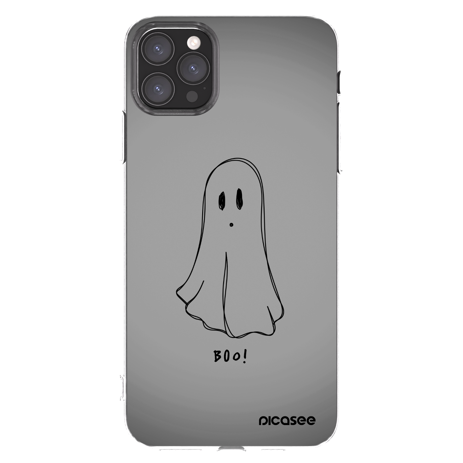 Picasee silikónový prehľadný obal pre Apple iPhone 11 Pro Max - Ghost