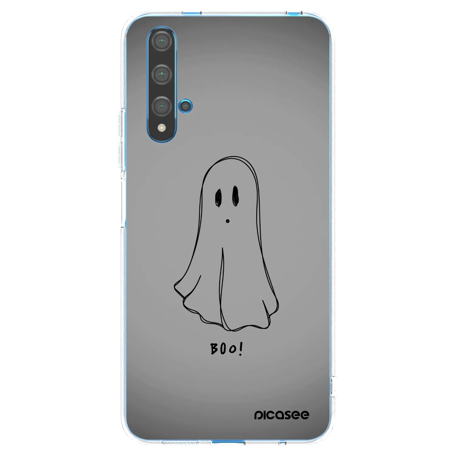Picasee silikónový prehľadný obal pre Huawei Nova 5T - Ghost