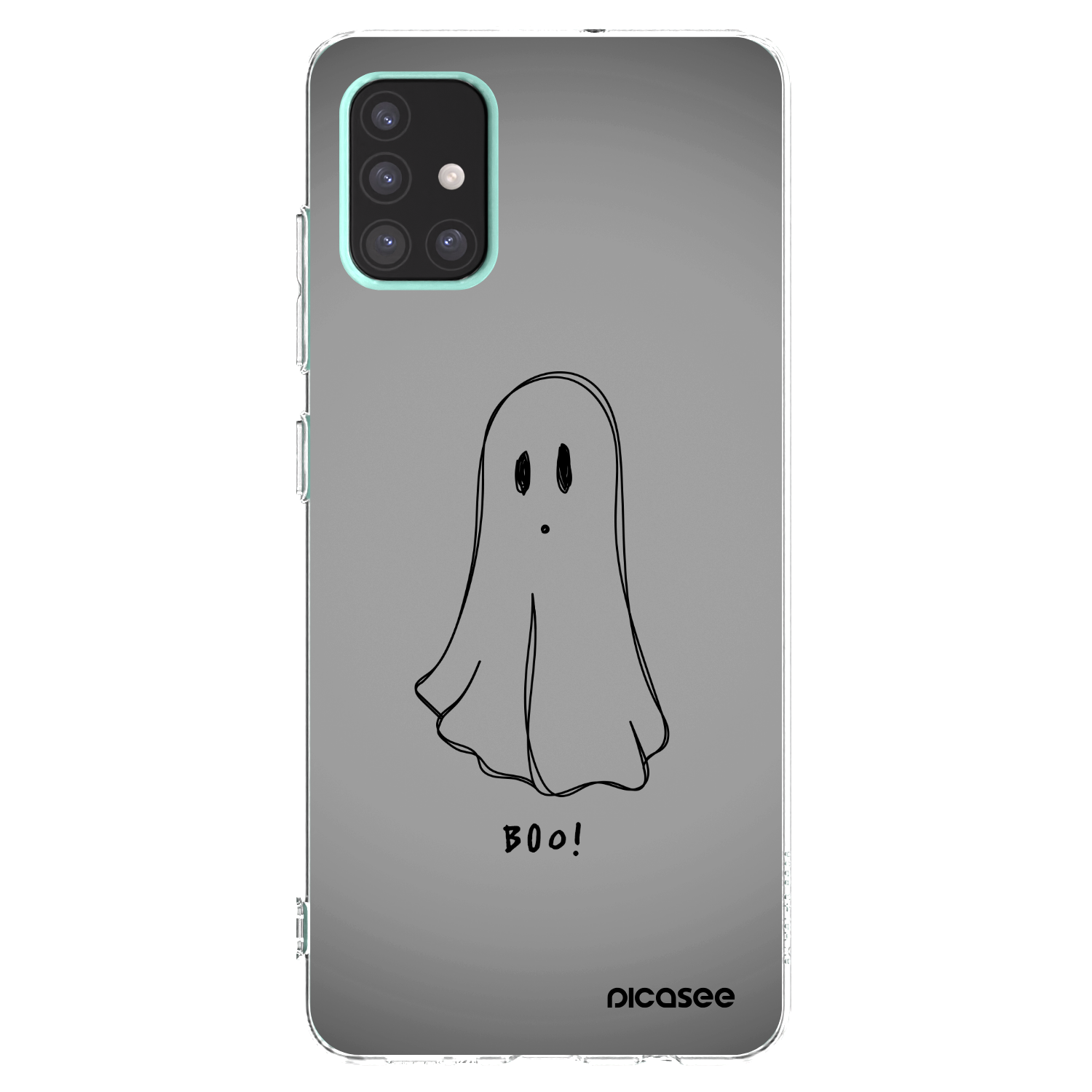 Picasee silikónový prehľadný obal pre Samsung Galaxy A51 A515F - Ghost