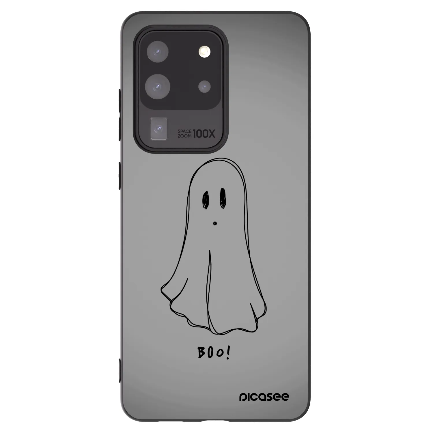 Picasee silikónový čierny obal pre Samsung Galaxy S20 Ultra 5G G988F - Ghost