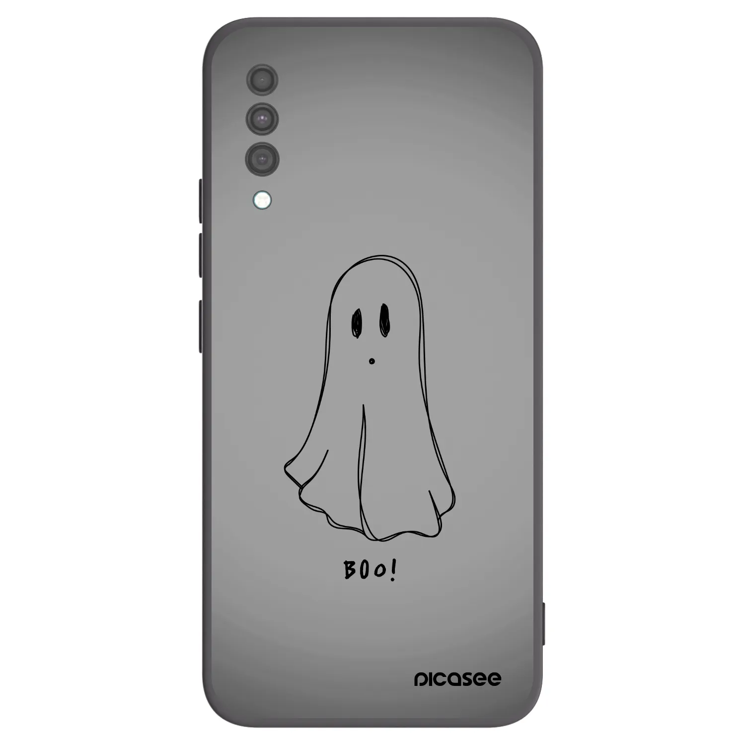 Picasee silikónový čierny obal pre Samsung Galaxy A30s A307F - Ghost