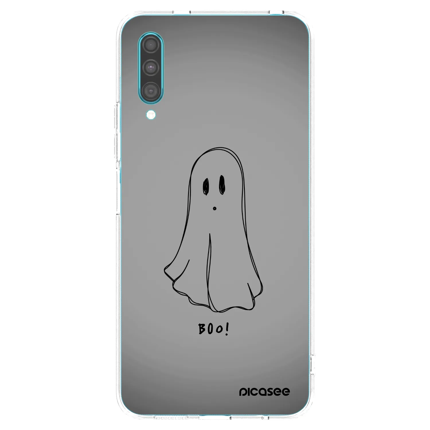 Picasee silikónový prehľadný obal pre Samsung Galaxy A30s A307F - Ghost