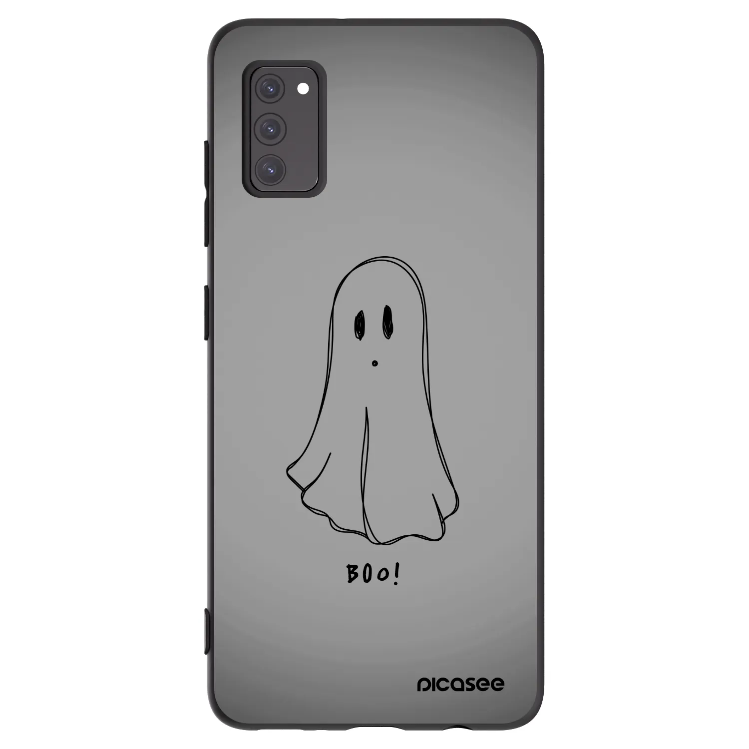 Picasee silikónový čierny obal pre Samsung Galaxy A41 A415F - Ghost