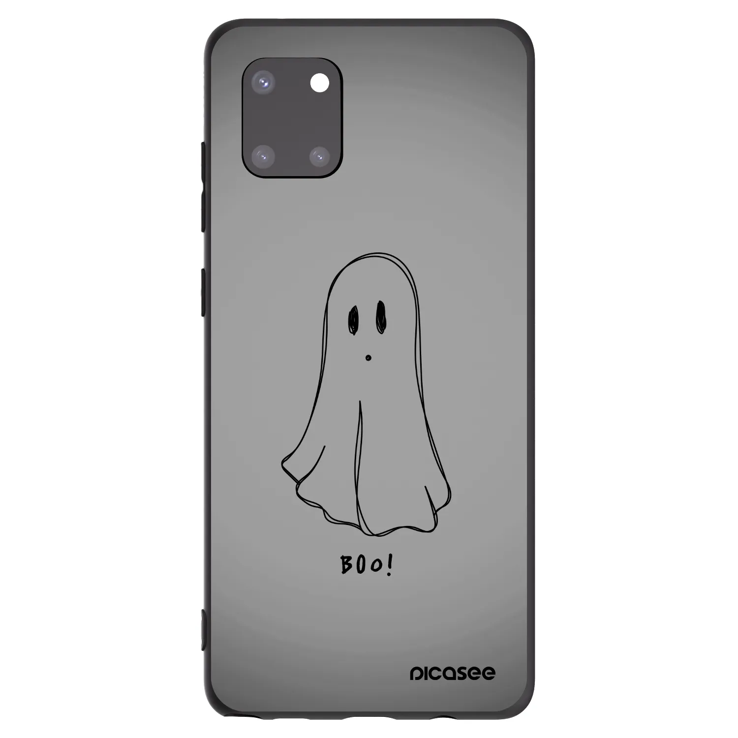 Picasee silikónový čierny obal pre Samsung Galaxy Note 10 Lite N770F - Ghost