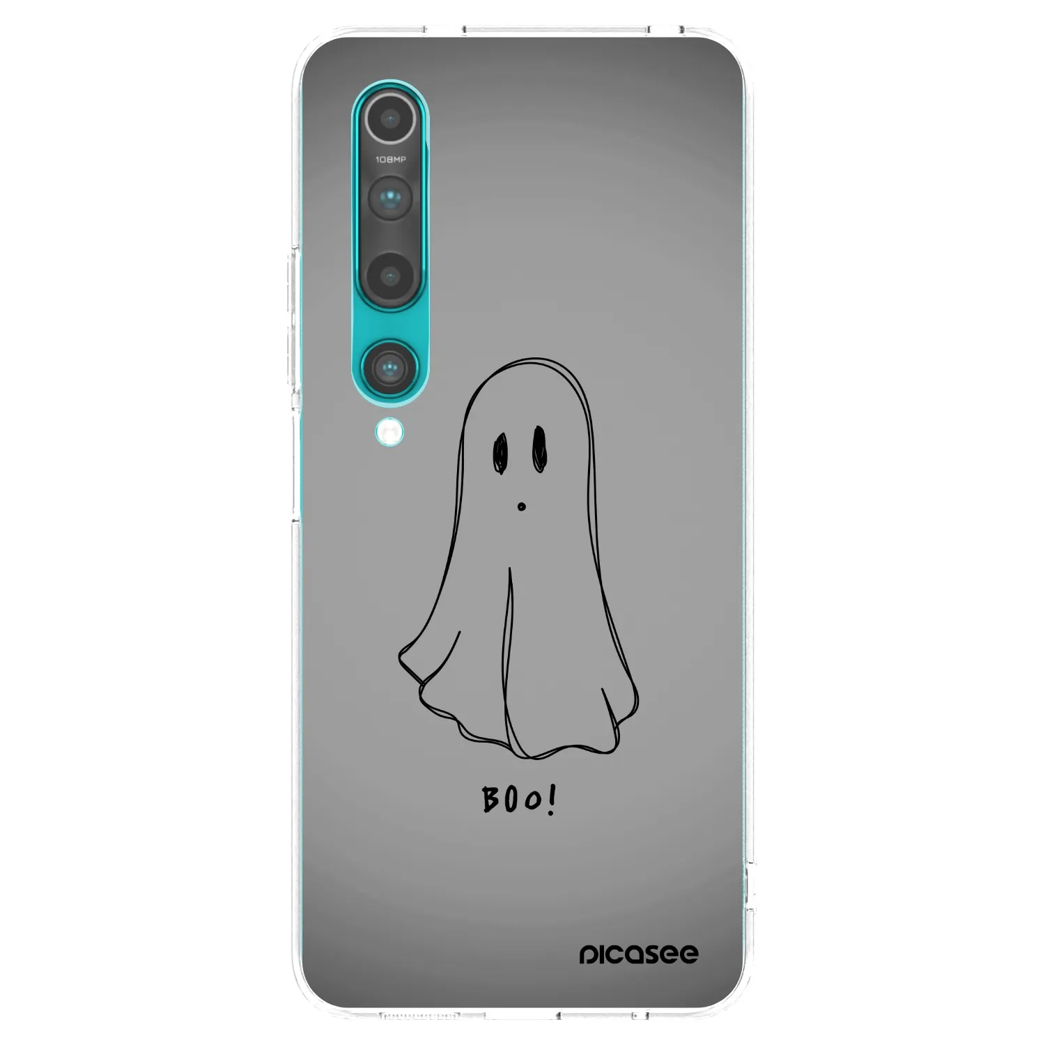 Picasee silikónový prehľadný obal pre Xiaomi Mi 10 - Ghost