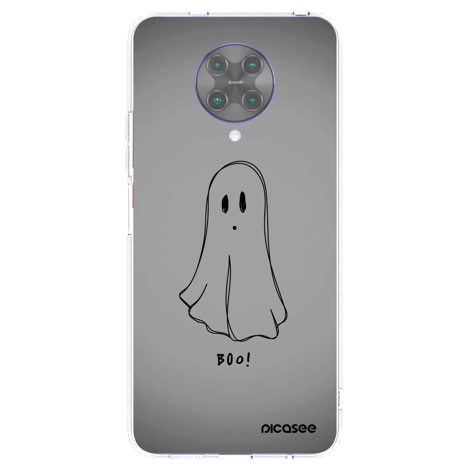 Picasee silikónový prehľadný obal pre Xiaomi Poco F2 Pro - Ghost