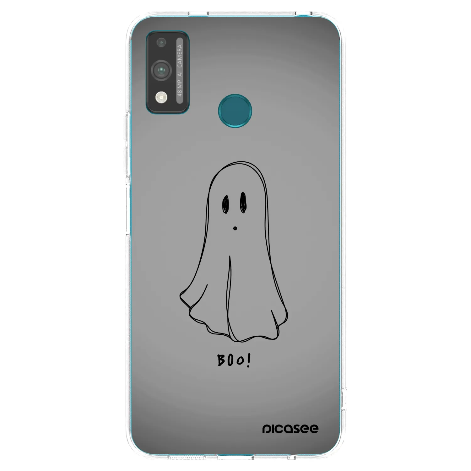 Picasee silikónový prehľadný obal pre Honor 9X Lite - Ghost