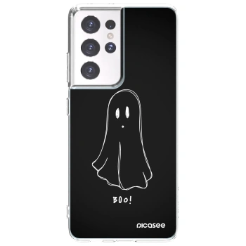 Picasee silikónový prehľadný obal pre Samsung Galaxy S21 Ultra 5G G998B - Ghost 2