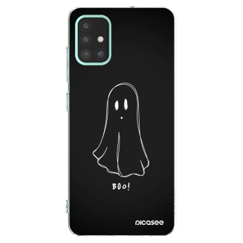 Picasee silikónový prehľadný obal pre Samsung Galaxy M31s - Ghost 2