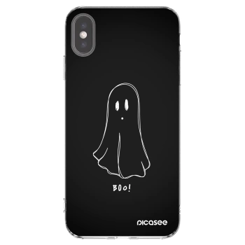 Picasee silikónový prehľadný obal pre Apple iPhone XS Max - Ghost 2