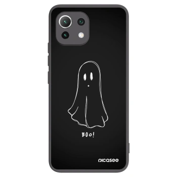 Picasee silikónový čierny obal pre Xiaomi 11 Lite 5G NE - Ghost 2