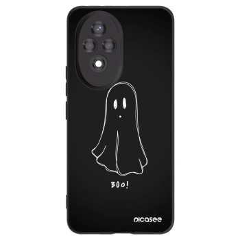Picasee silikónový čierny obal pre Honor 200 Pro 5G - Ghost 2