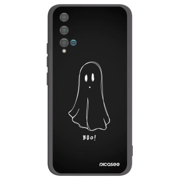 Picasee silikónový čierny obal pre Huawei Nova 5T - Ghost 2