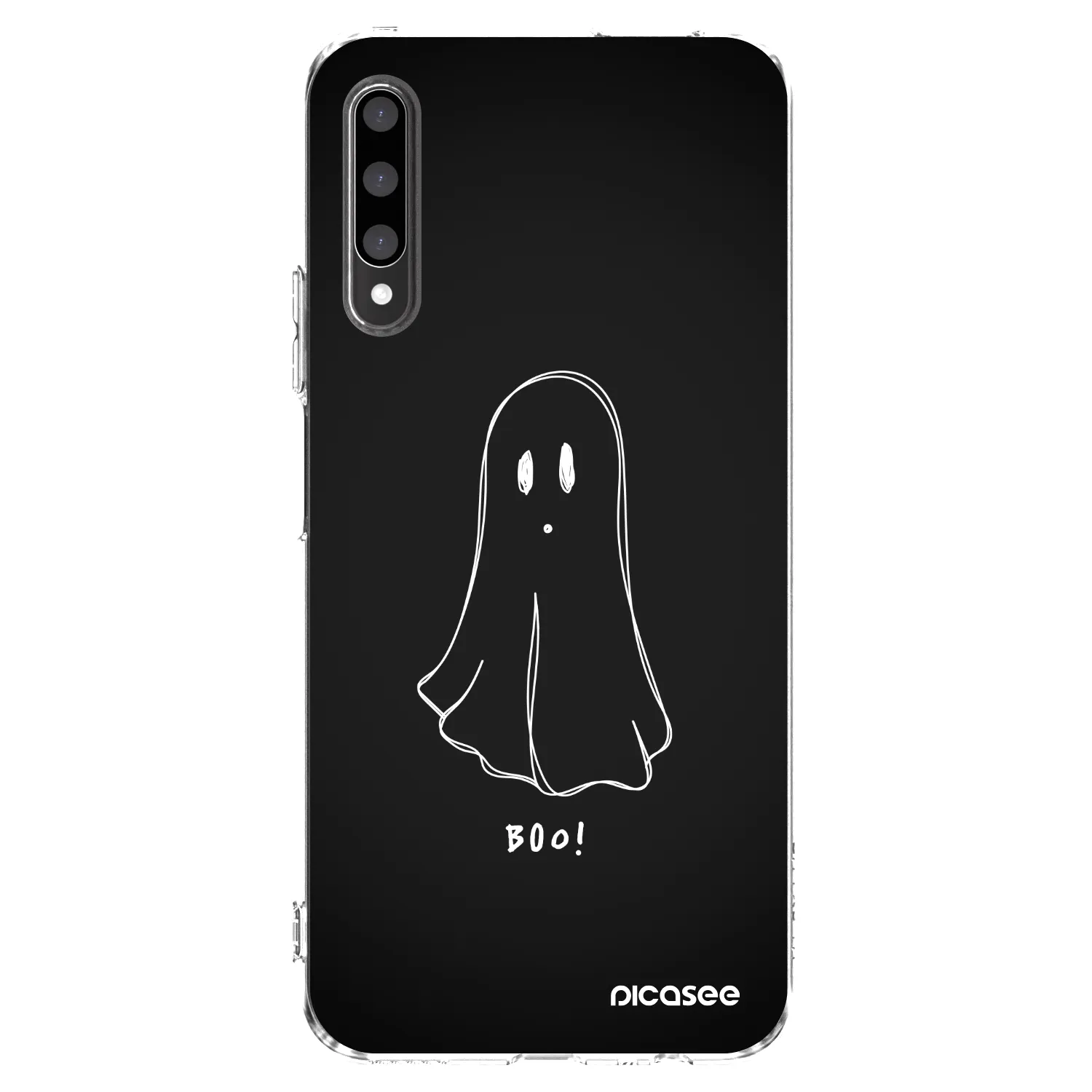 Picasee silikónový prehľadný obal pre Honor 9X Pro - Ghost 2