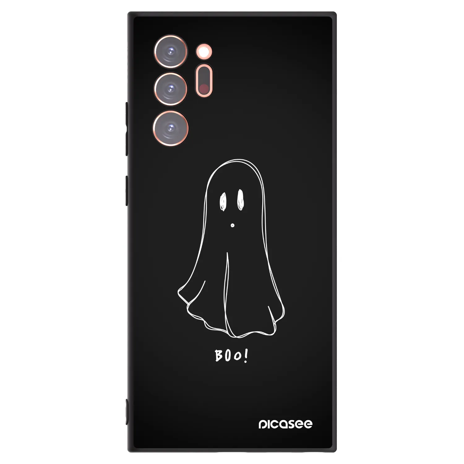Picasee silikónový čierny obal pre Samsung Galaxy Note 20 Ultra - Ghost 2