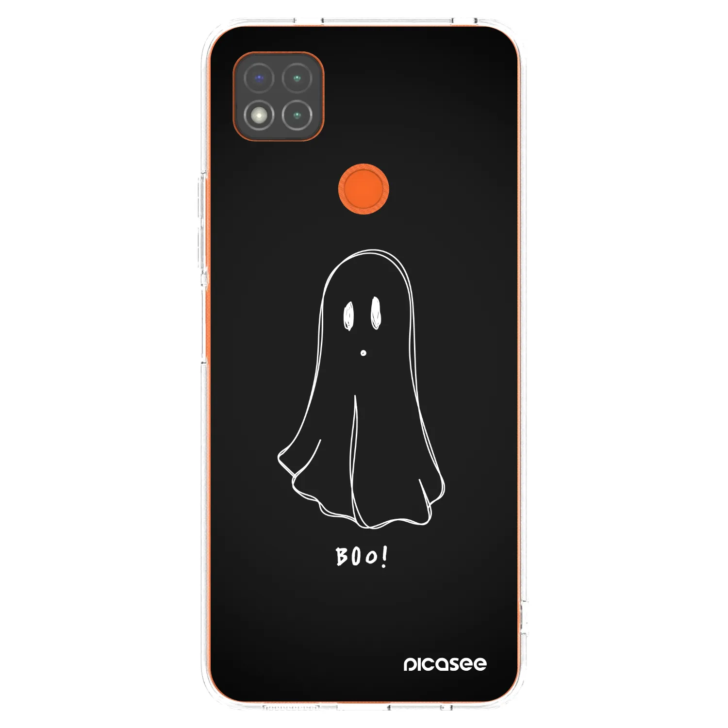 Picasee silikónový prehľadný obal pre Xiaomi Redmi 9C - Ghost 2
