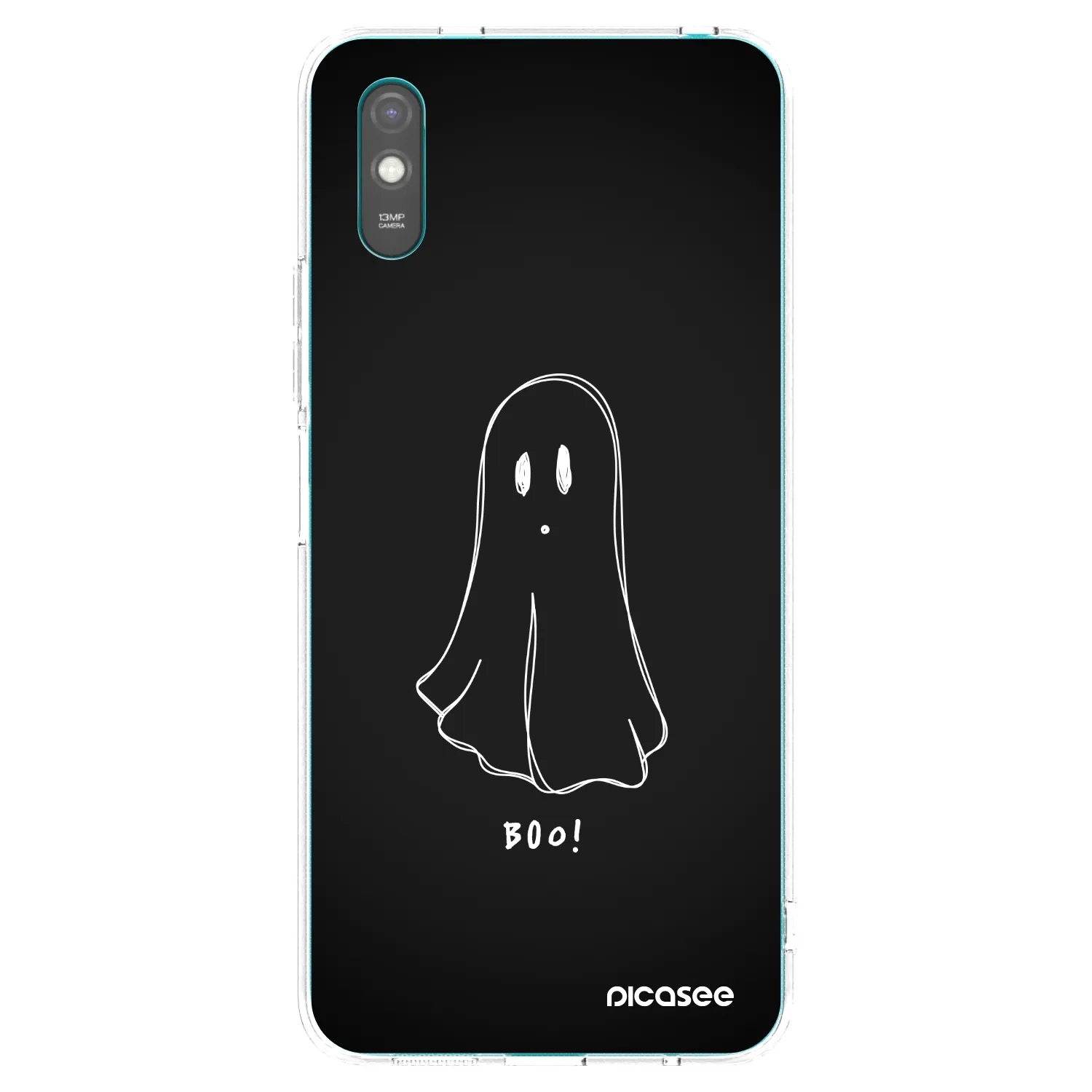 Picasee silikónový prehľadný obal pre Xiaomi Redmi 9A - Ghost 2