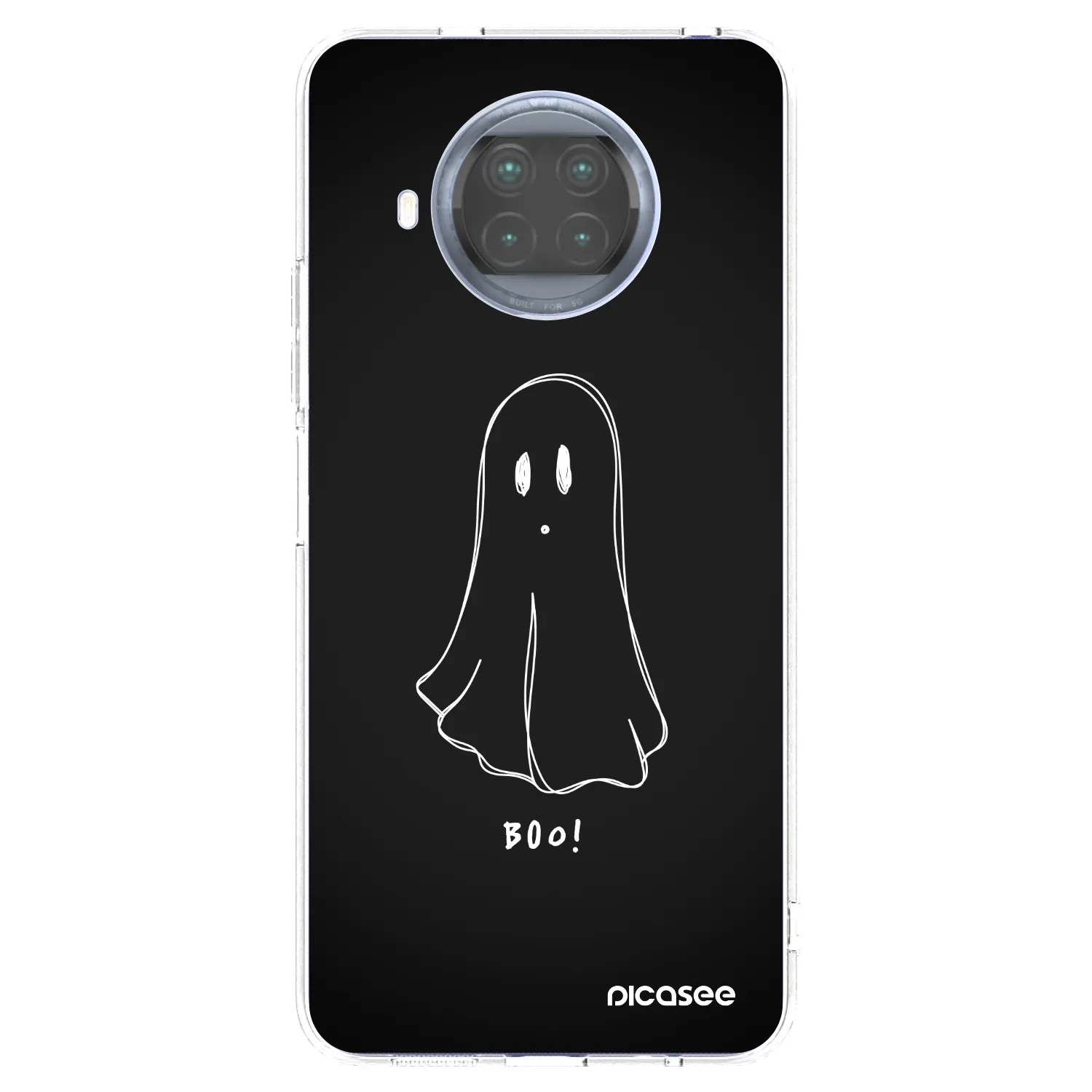 Picasee silikónový prehľadný obal pre Xiaomi Mi 10T Lite - Ghost 2