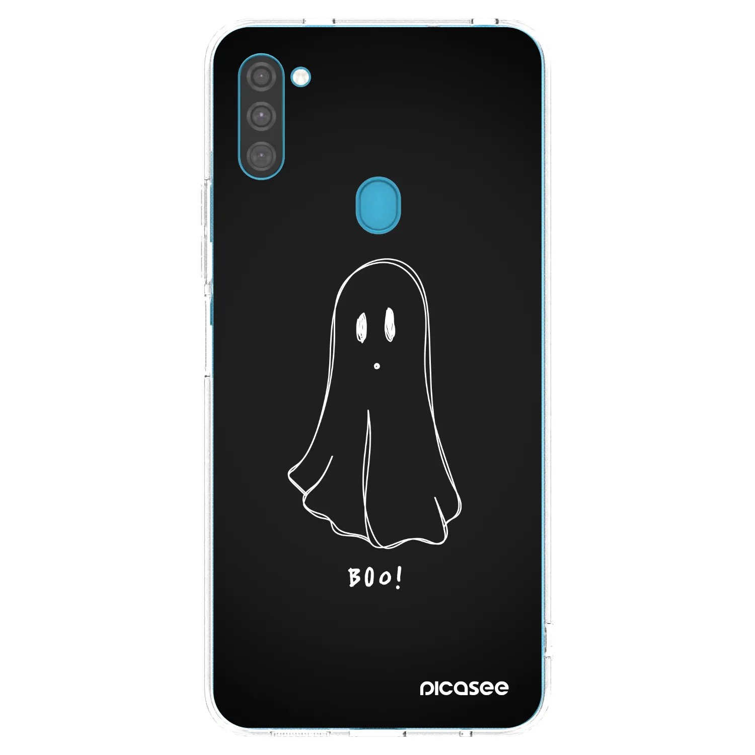Picasee silikónový prehľadný obal pre Samsung Galaxy M11 - Ghost 2
