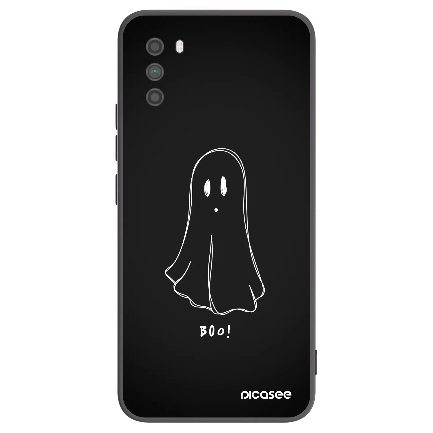 Picasee silikónový čierny obal pre Xiaomi Poco M3 - Ghost 2