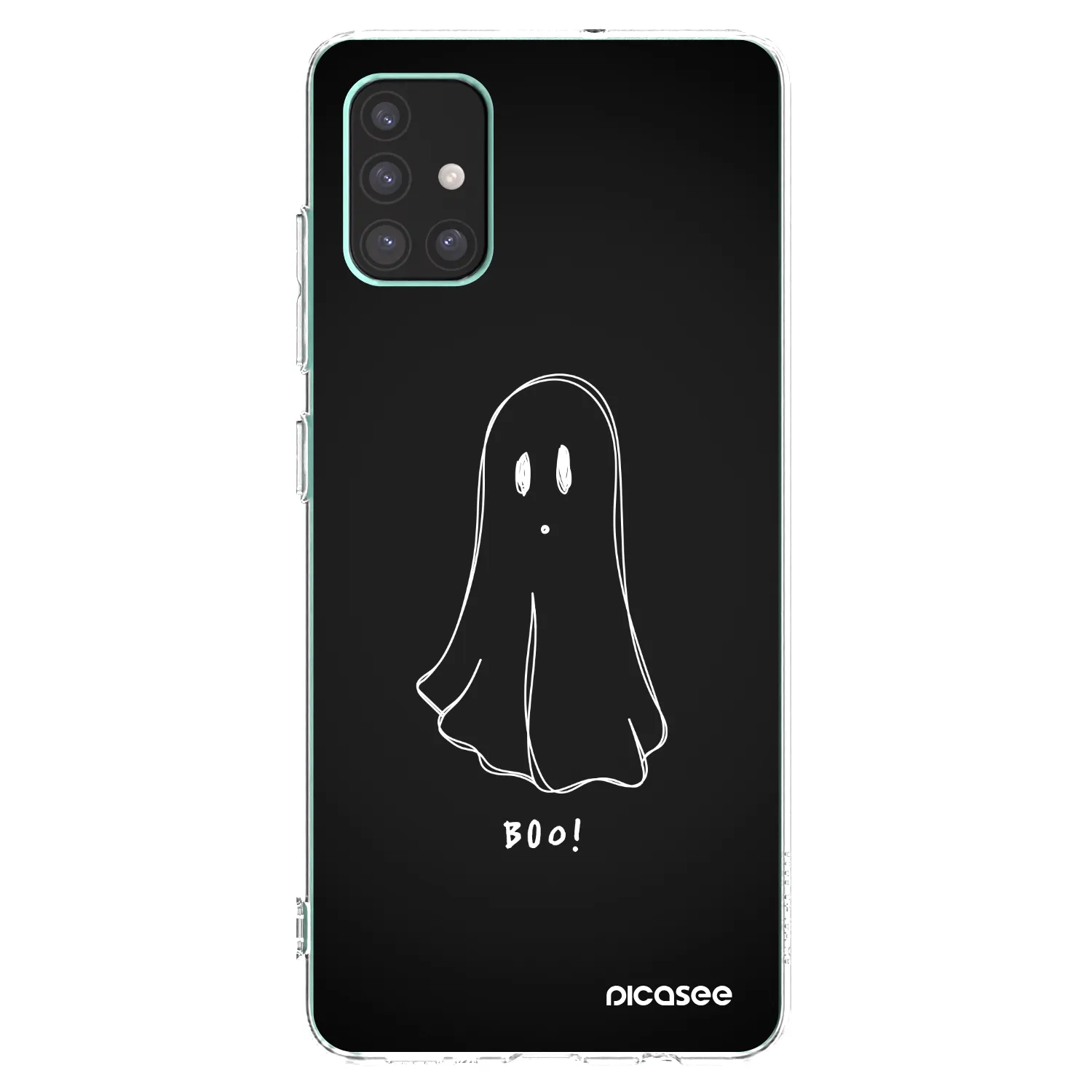 Picasee silikónový prehľadný obal pre Samsung Galaxy M51 M515F - Ghost 2