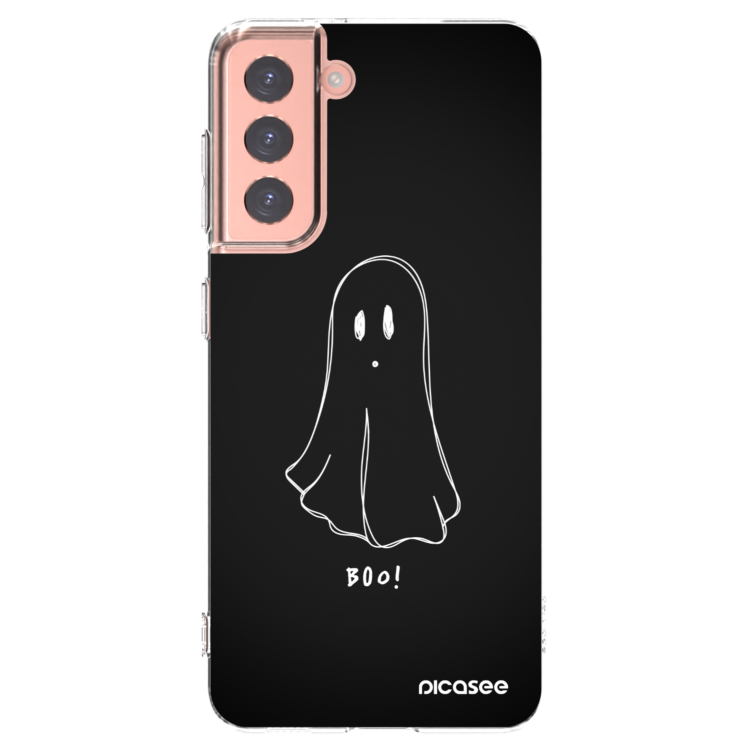 Picasee silikónový prehľadný obal pre Samsung Galaxy S21 5G G991B - Ghost 2