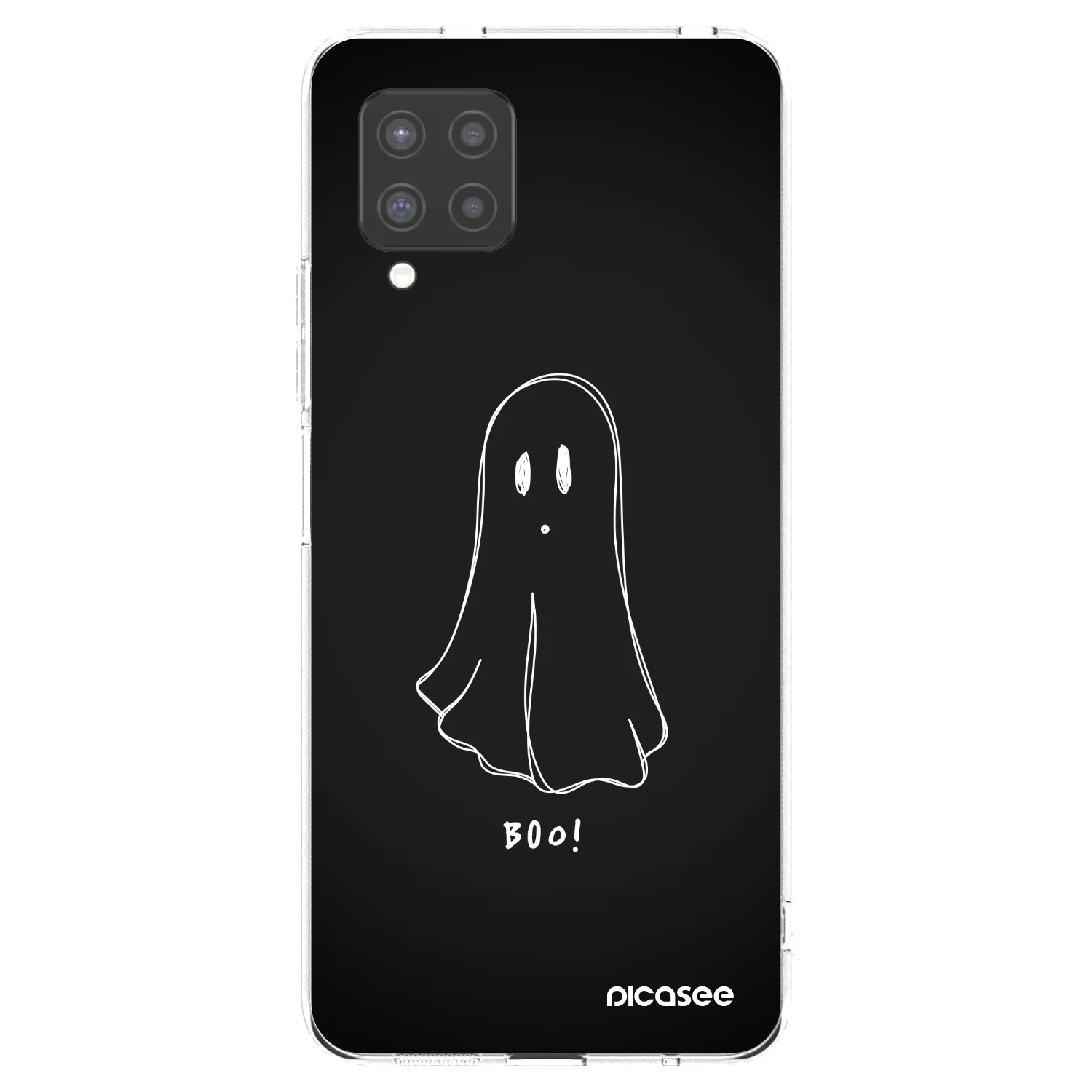 Picasee silikónový prehľadný obal pre Samsung Galaxy A42 A426B - Ghost 2