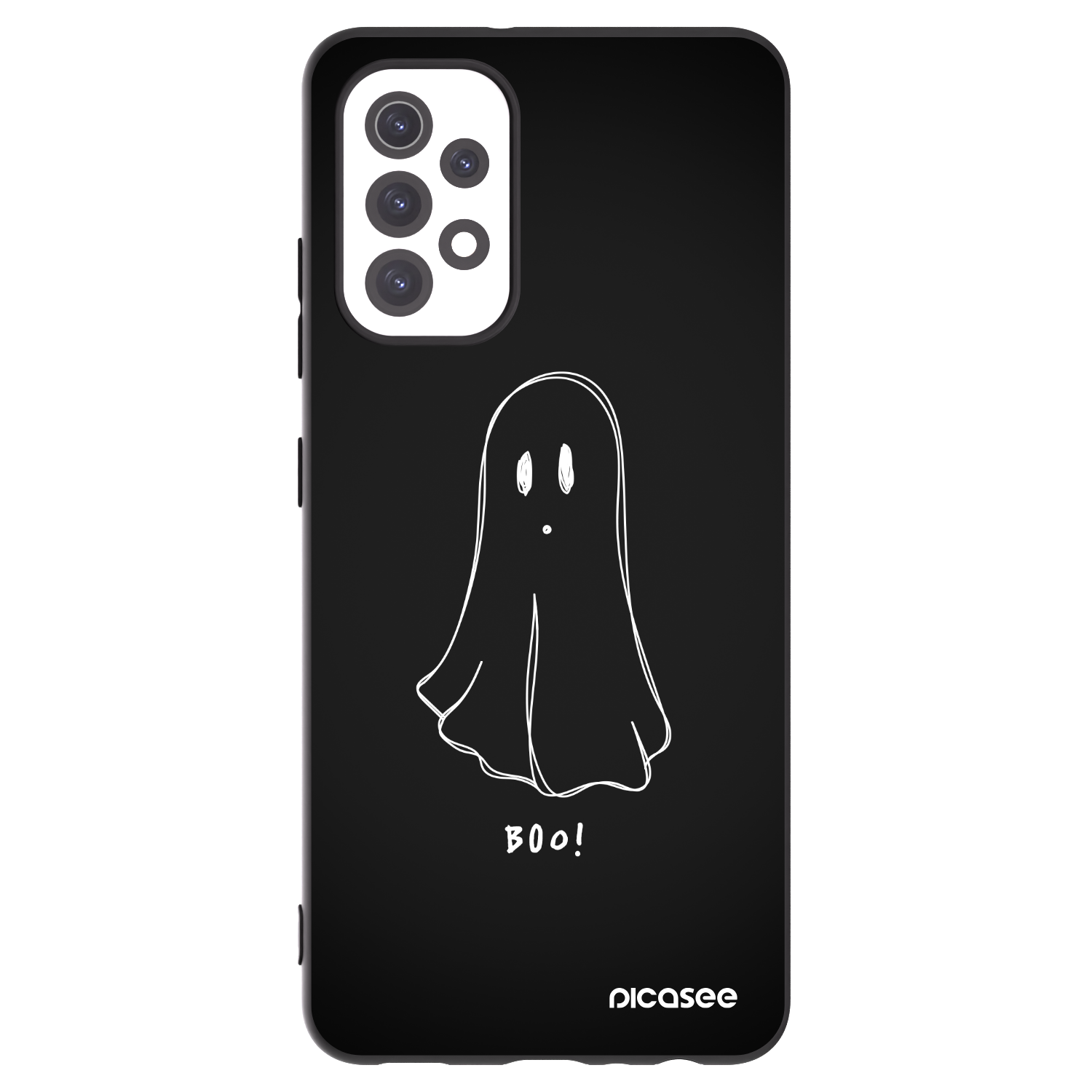 Picasee silikónový čierny obal pre Samsung Galaxy A32 5G A326B - Ghost 2